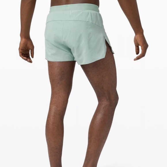 lululemon Fast and Free 3” short sea water size Small - Picture 6 of 6